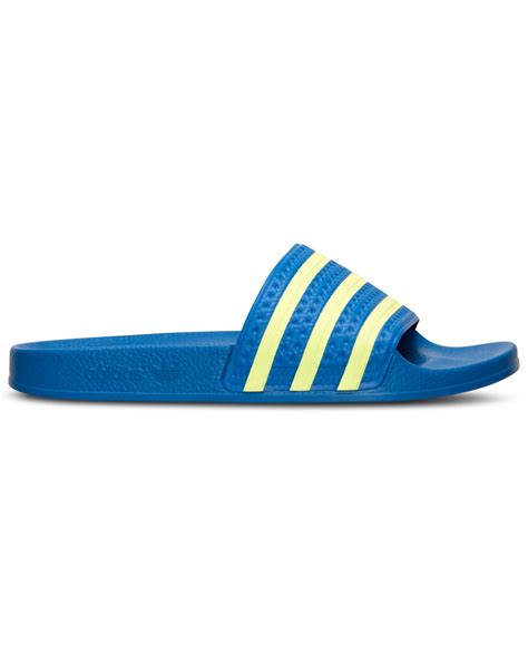 Adidas adilette sandals for men cushioned sandals with casual adidas style. Lyst - adidas Originals Men's Adilette Slide Sandals From ...