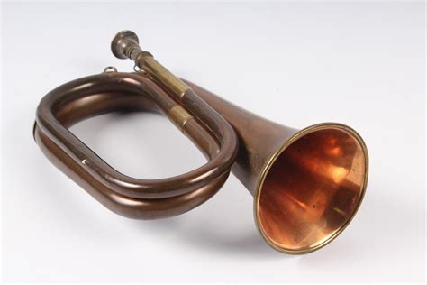 Vintage Besson Brass Bugle Ebth