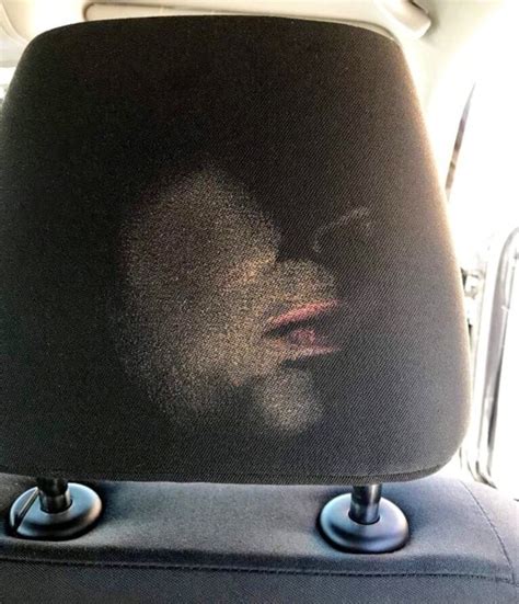 perfect imprint of taxi passenger s face after emergency stop metro news