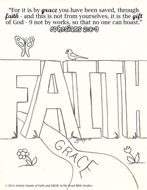 Mustard Seed Faith Coloring Page
