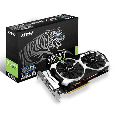 Msi Geforce Gtx 960 2gd5t Oc 2gb Ddr5 Pccomponentes