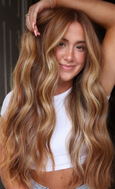 50 hair colours ideas that are trending now copper balayage autumn hair ginger hair color