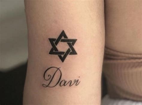 Estrella De David Tattoo Tatuajes Mujeres Pentagramas Tattoo Y Tatuajes