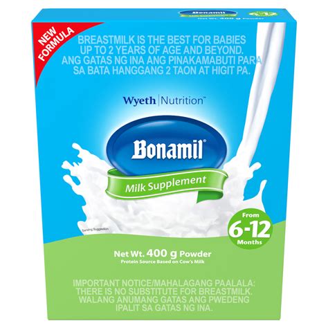 Baby food can do much more than soothe an upset tummy. BONAMIL Stage 2 Milk Supplement for 6 to 12 months, 400g Box