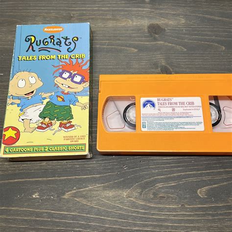 Lot Of Nickelodeon Rugrats VHS Return Of Reptar Tales From The Crib Tommy EBay