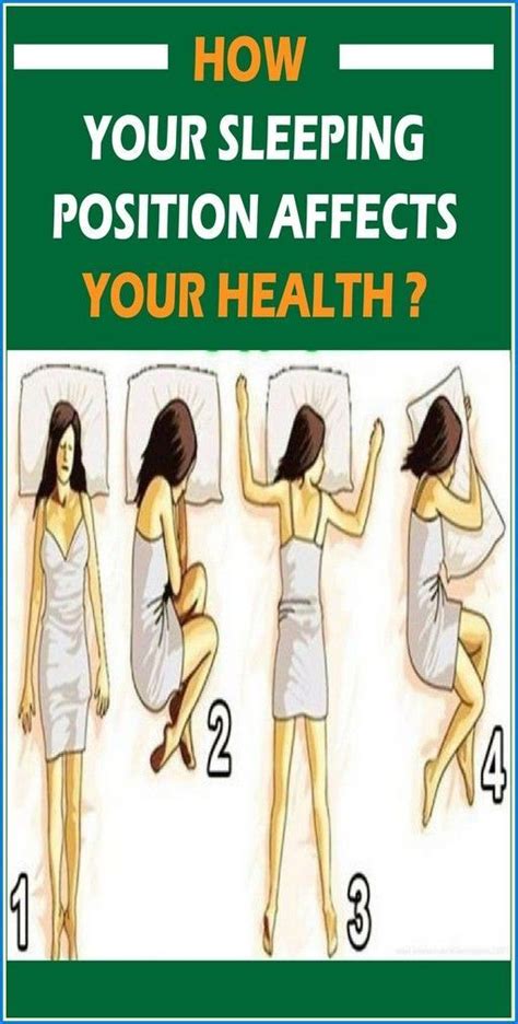 how your sleeping position affects your health artofit
