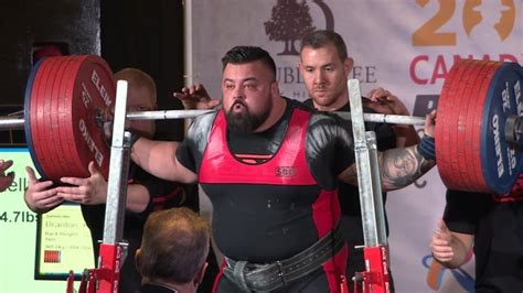 powerlifting event in regina showcases best in canada cbc news