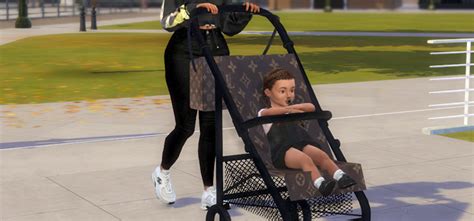 Baby Stroller Cc And Poses For The Sims 4 Fandomspot