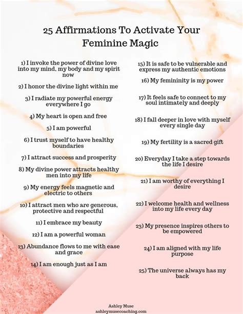 How To Awaken Your Feminine Magic Energy Feminine Energy Divine