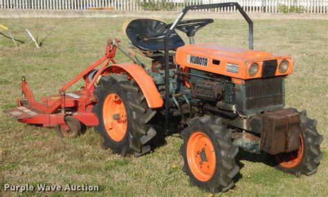 Kubota B6000 Tractor In Oklahoma City Ok Item Hg9726 Sold Purple Wave