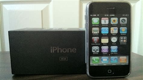 iPhone 2G (1st Gen) 8GB Unboxing [HD] - YouTube