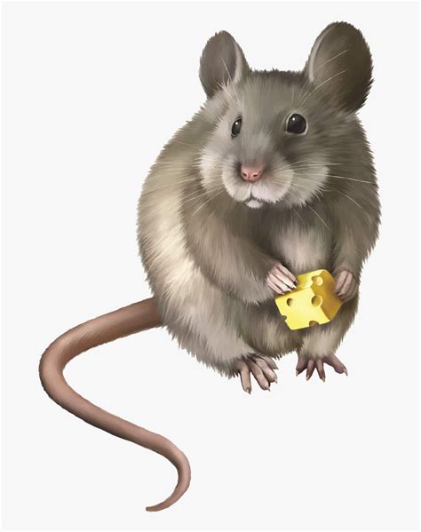 Mice Clipart Rodent Realistic Mouse Clipart Hd Png Download