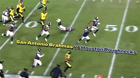San Antonio Brahmas Vs Houston Roughnecks Xfl 2023 Full Game Highlights