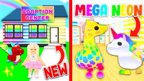 Trading mega neon giraffe in a rich adopt me server. I Opened A *FREE* MEGA NEON PETS Adoption Center In Adopt ...