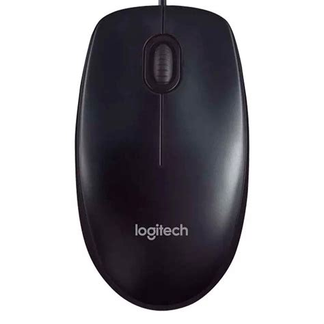 Mouse Logitech M90 Optico Color Negro Alambrico Usb 910 004053