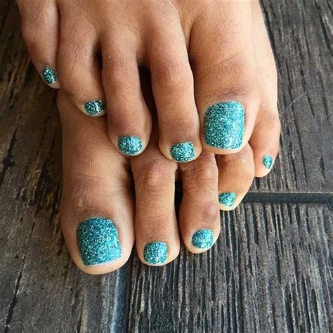 Top 10 Glitter Pedicure Designs Ideas And Inspiration