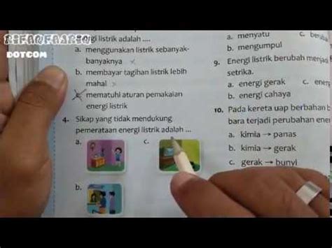 soal tematik kelas 3 tema 6 (energi dan perubahannya ...