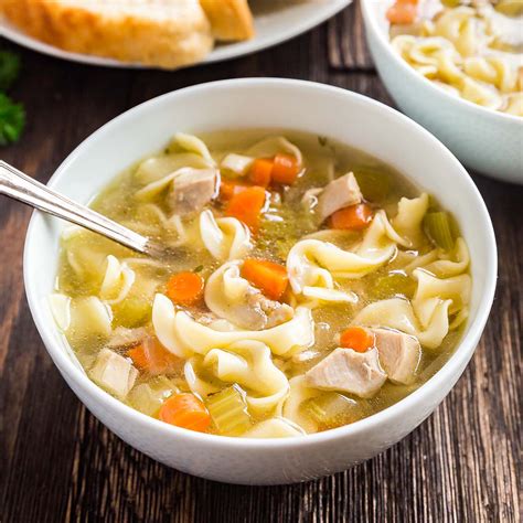 Hearty Homemade Chicken Noodle Soup Foodies In Texas