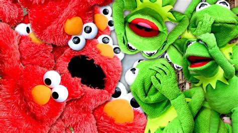 You Laugh You Lose Elmo And Kermit The Frog Meme Compilation Youtube