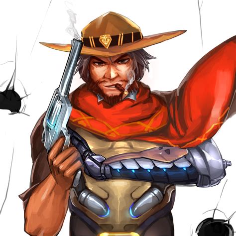 Overwatch Mccree By Bmg Antoniolee On Deviantart