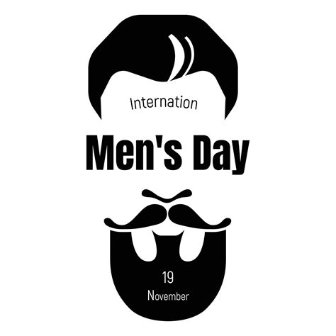 International Mens Day Icon Simple Style 14384193 Vector Art At Vecteezy
