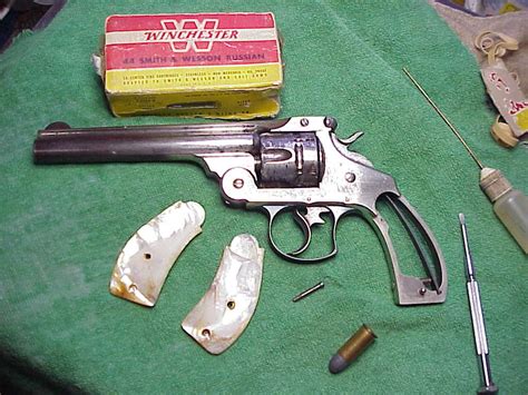 Smith Wesson Double Action First Model In 44 Russian Caliber