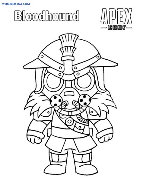 Apex Legends Coloring Page Printable Coloring Page Coloring Home