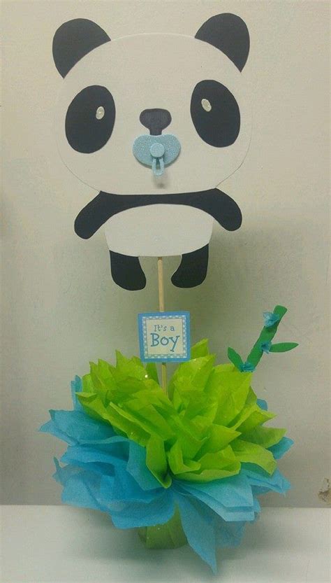 Panda Baby Shower Decorations Panda Baby Shower Centerpieces Panda