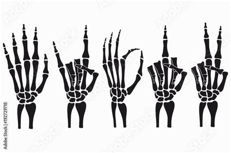 Skeleton Hand Signs