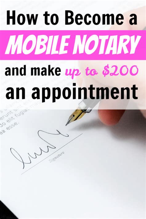 How To Become A Mobile Notary And Make Up To 200 Per Appointment