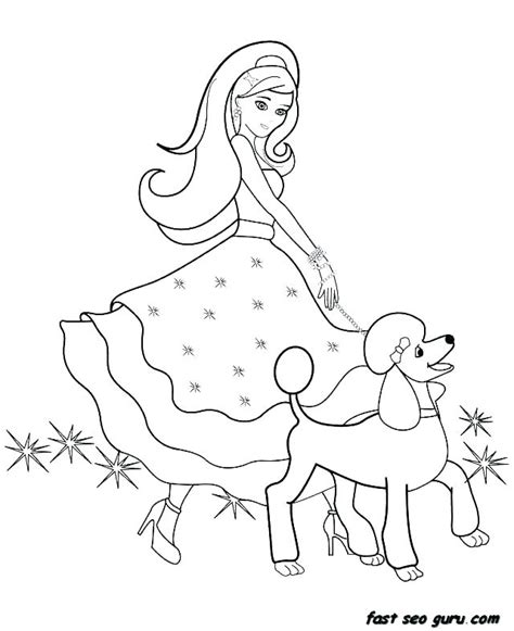 You can also have option of barbie coloring pages to print for your kid and watch her create the magic of the fantasy world with her barbie. Black Barbie Coloring Pages at GetColorings.com | Free ...