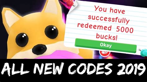 Adopt me codes are important to adopt me! ALL ADOPT ME CODES! (JANUARY) 2020 IN ROBLOX! - LEAKED ...