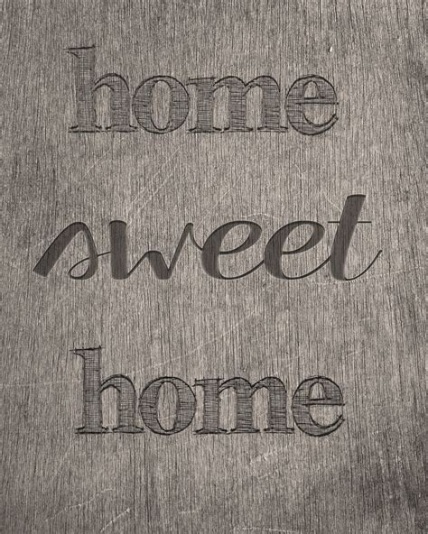 Home Sweet Home Printable Instant Download Jpeg File Etsy