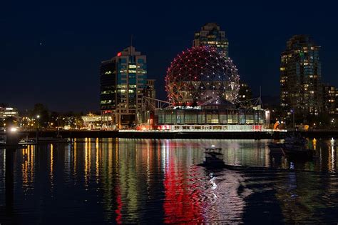 Canada Vancouver Harbour British Columbia City Building Tourism