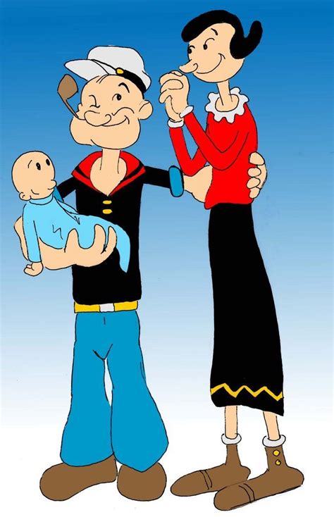 Popeye The Sailor Man And Olive Oyl