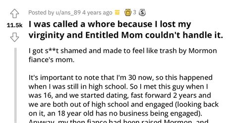 Teenager Is Called A Temptress And Gets Slut Shamed By Her Fiance S Mom After Losing Her