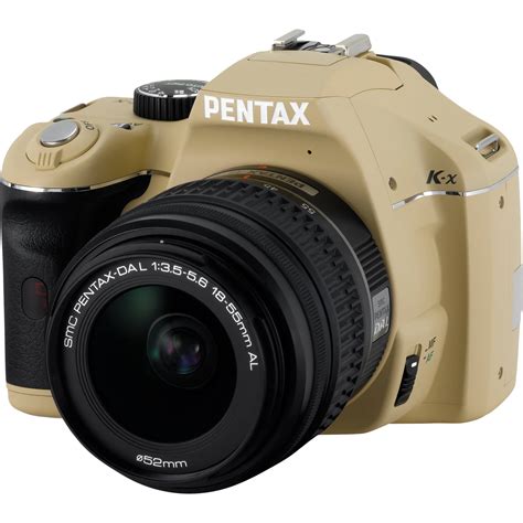 Pentax Pentax K X Digital Slr With 18 55mm Zoom Lens 16314 Bandh