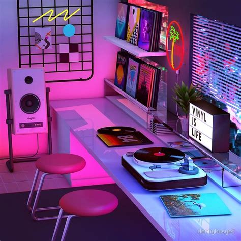Check spelling or type a new query. 'Vinyl is Life' Poster by dennybusyet | Retro bedrooms ...