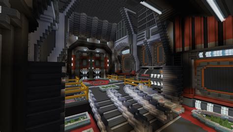 Minecraft Sci Fi Hub Lobby Minecraft Schematic Store