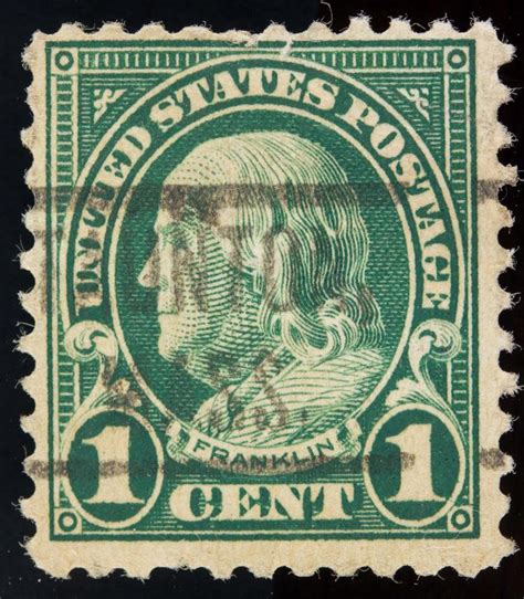 Sold At Auction Rare 1919 United States 1 Cent Stamp Perf 11 594