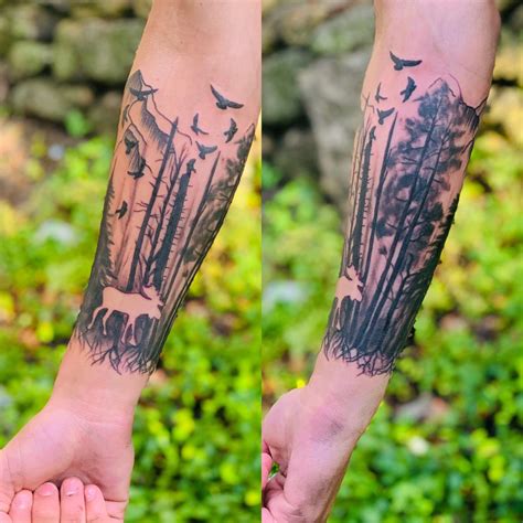 Best Half Sleeve Tattoos Ever Halfsleevetattoos Tree Sleeve Tattoo