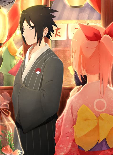 Tags Fanart Naruto Haruno Sakura Uchiha Sasuke Pixiv Fanart From