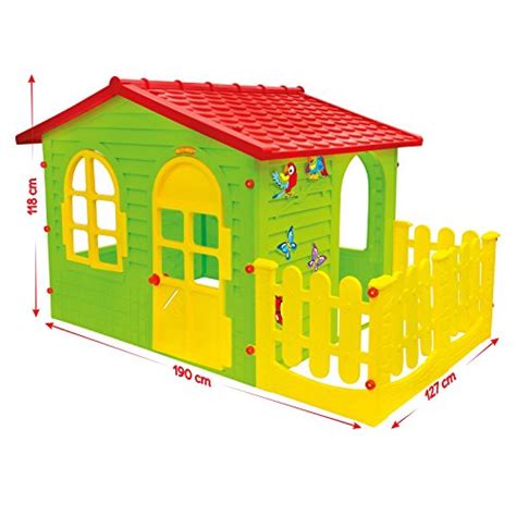 Mochtoys 5907442104981 Big Haus Für Kinder Mit Garten Spielhaus Möbel