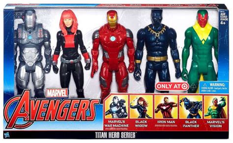 Marvel Avengers Titan Hero Series War Machine Black Widow Iron Man