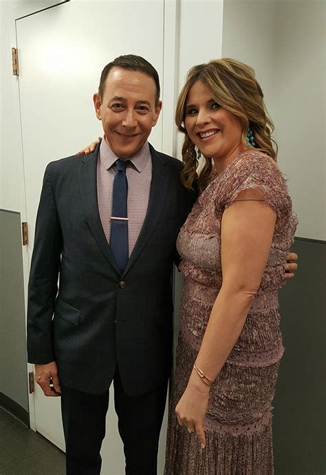 Paul Reubens On The Today Show Look At His Behind The Scenes Photos