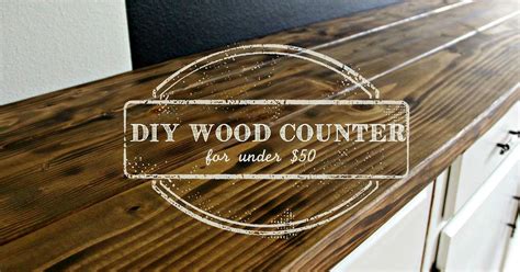 Check out our wood countertop selection for the very best in unique or custom, handmade pieces from our desks shops. DIY Wood Counter For Under $50 | Hometalk
