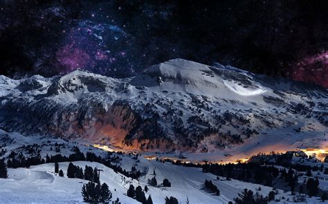 Ski Mountain Wallpaper Wallpapersafari