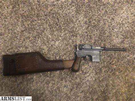Armslist For Sale C96 Broomhandle Mauser 1921