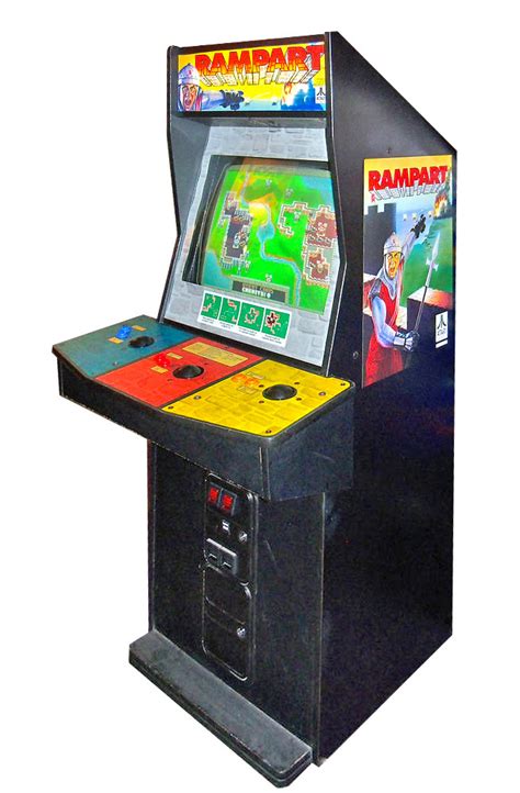 Rampart Arcade Game Arcade Party Rental Atari Original Strategy Video