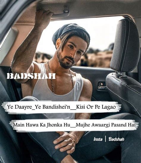 For more Follow Me On Instagram @badshah | Attitude quotes for boys